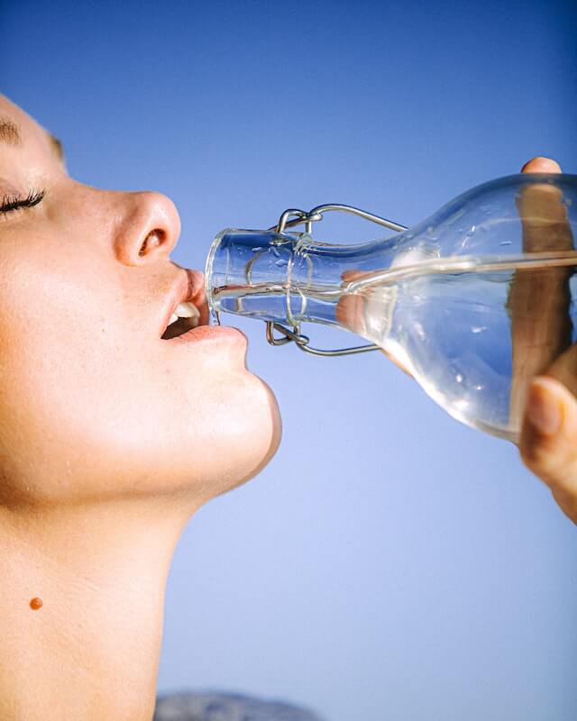 Drinking water for weight loss