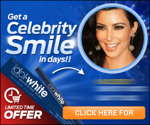 Idol White-Kim Kardashian-Teeth Whitening